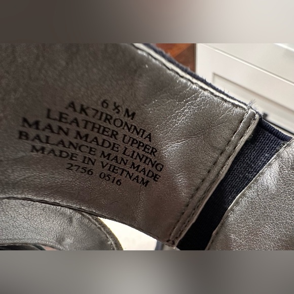 Anne Klein 3 Tone Real Suede Sandals - Picture 5 of 5